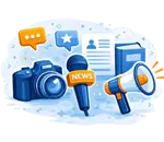 PR & Media Promotion Icon