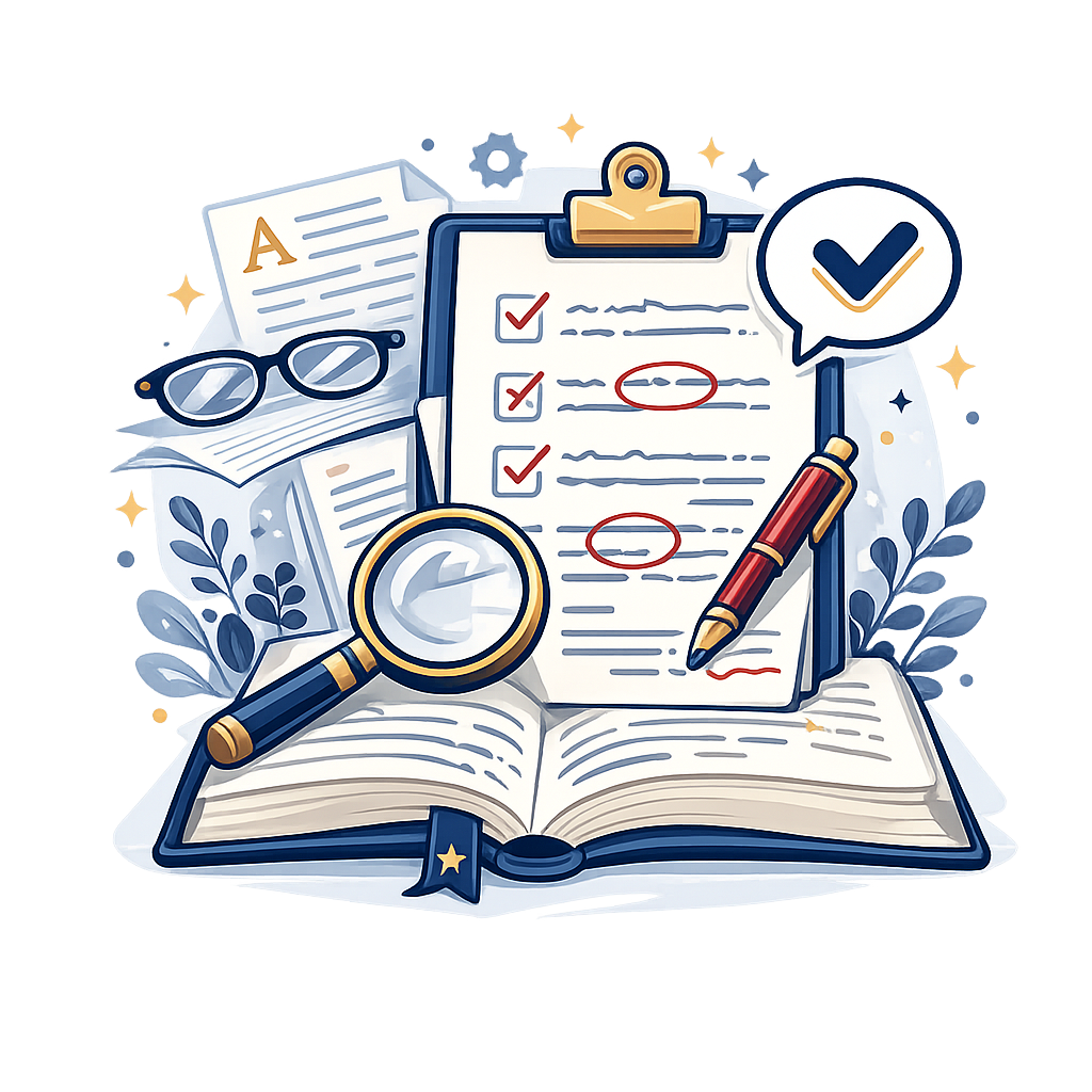 Book Editing & Proofreading Icon