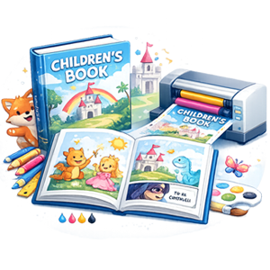 Children’s Book Printing Icon