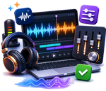 Editing & Mastering Icon