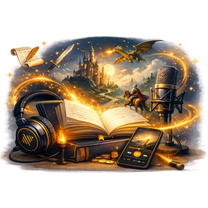 Fiction Audiobook Icon