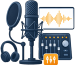 Recording & Production Icon